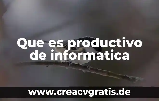 Qué es un pictograma en informática 7 Que es productivo de informatica