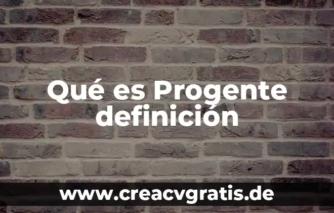 Que es el militarismo definicion 3 Qué es Progente definición