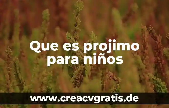 Que es el sol explicado para niños 6 Que es projimo para niños