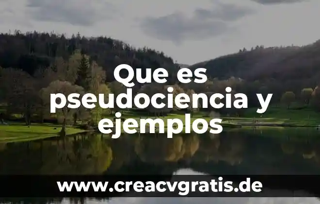 Qué es un tiempo compuesto ejemplos 8 Que es pseudociencia y ejemplos