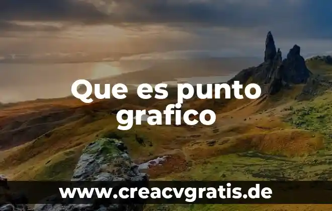 Definicion de que es el maltrato animal 4 Que es punto grafico