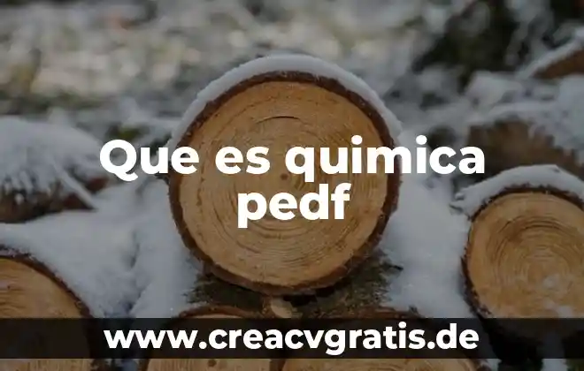 Que es el hepta quimica 7 Que es quimica pedf