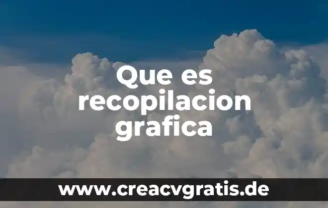Para que es buena el agua con bicarbonato 8 Que es recopilacion grafica
