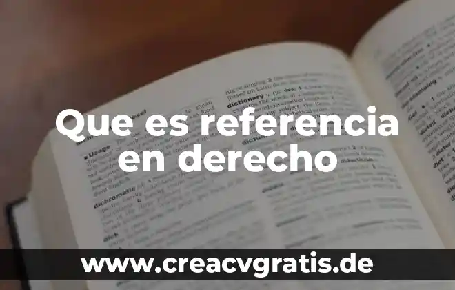 Que es el derecho federal estatal y municipal 3 Que es referencia en derecho