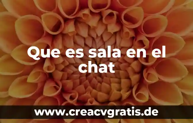 Que es com.qti.service.color service 6 Que es sala en el chat