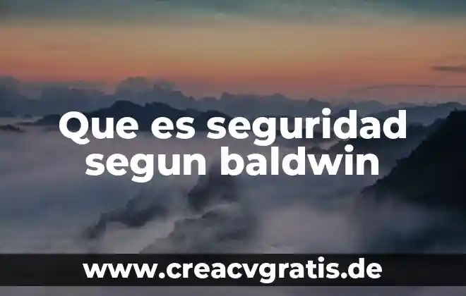 Según el examen de manejo que es una intersección 8 Que es seguridad segun baldwin