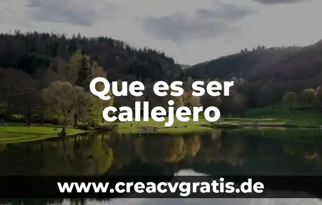 Que es ser espiritual pero no religioso 4 Que es ser callejero
