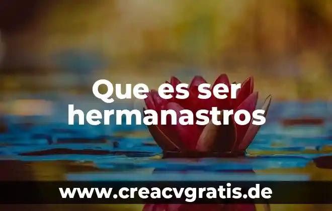 Que es ser de izquierda o de derecha yahoo 6 Que es ser hermanastros