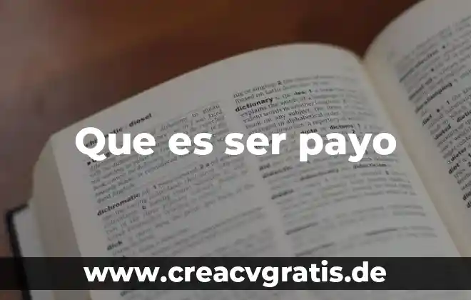 Que es ser anmalista 3 Que es ser payo