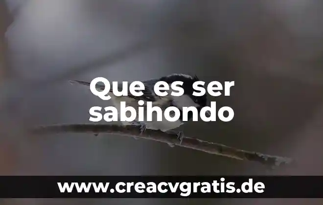 Que es ser inquebrantable 3 Que es ser sabihondo