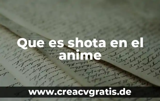 Spin off que es anime 5 Que es shota en el anime