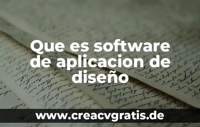 Qué es el software educativo definición 5 Que es software de aplicacion de diseño