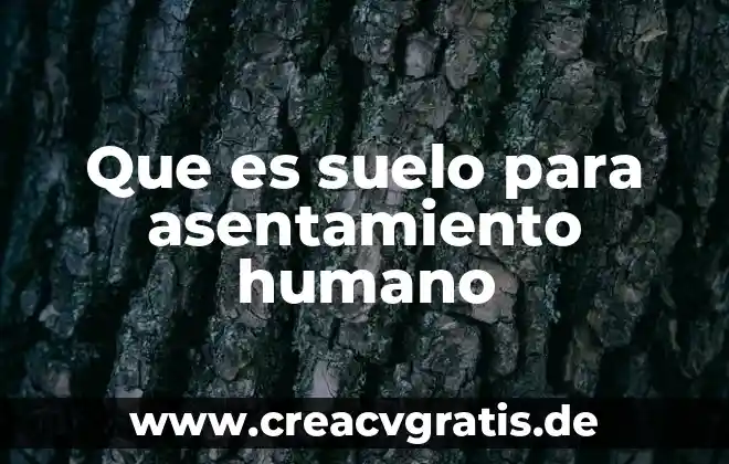 Que es cinismo humano 4 Que es suelo para asentamiento humano