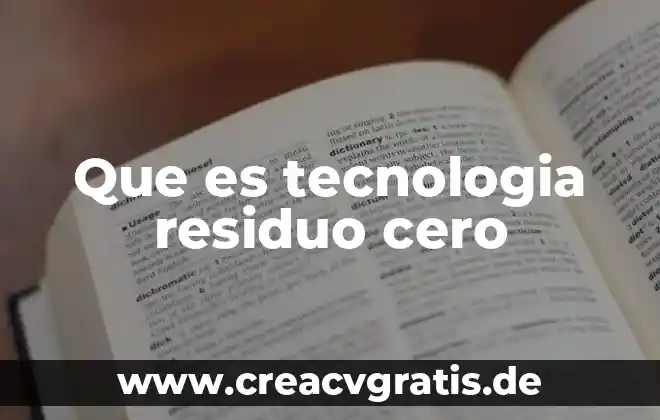 Que es el análisis del residuo en problemas de división 3 Que es tecnologia residuo cero