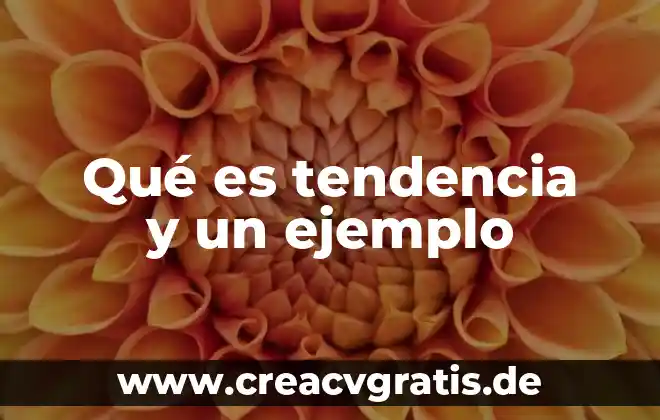 Que es un nombre de usuario en informatica 5 Qué es tendencia y un ejemplo