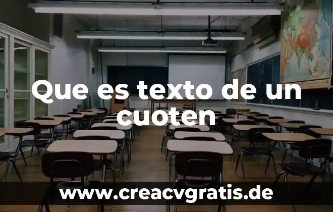 Que es un operador de texto en Excel 4 Que es texto de un cuoten