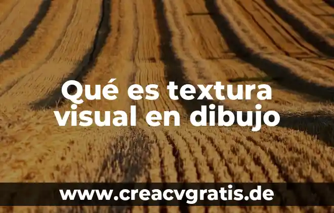 Que es el dibujo a lapiz de color 8 Qué es textura visual en dibujo