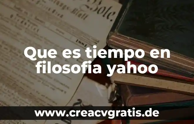 Que es agua ionizada yahoo 3 Que es tiempo en filosofia yahoo