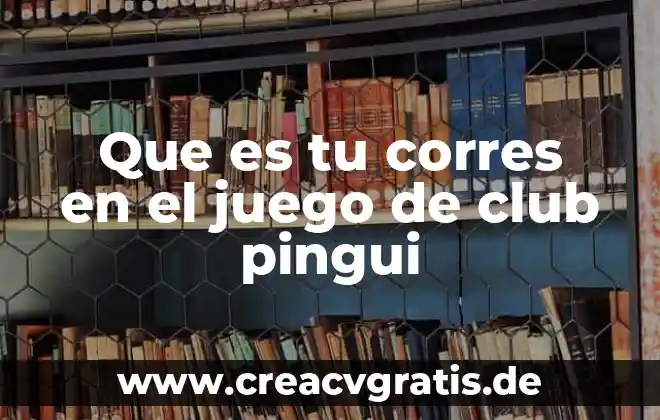 Que es bueno para hqcer rendir tu dinero 5 Que es tu corres en el juego de club pingui
