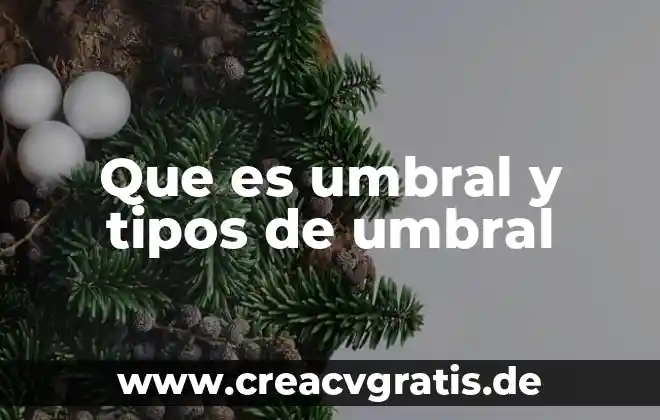 Qué es características tipos de reportaje 3 Que es umbral y tipos de umbral