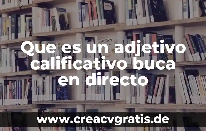Que es un horno de fuego directo 6 Que es un adjetivo calificativo buca en directo