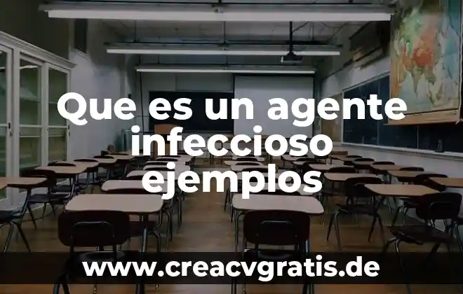 Que es un agente de influencia social 5 Que es un agente infeccioso ejemplos