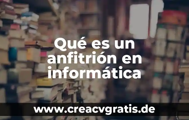 Qué es equidad significado 3 Qué es un anfitrión en informática
