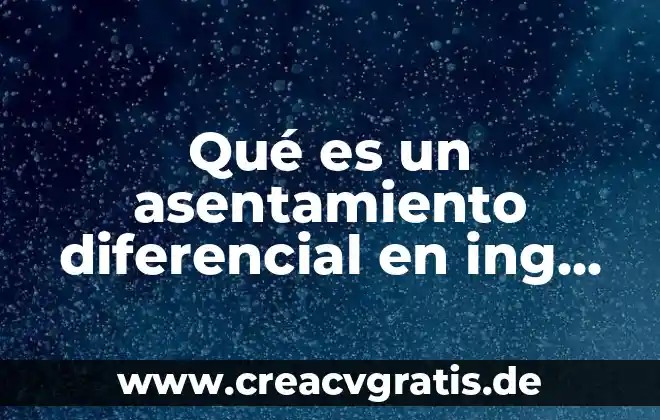 Que es un capitulo estudiantil de ing civil 8 Qué es un asentamiento diferencial en ing civil