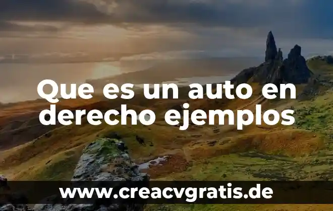 Que es deducible en un auto a credito 3 Que es un auto en derecho ejemplos