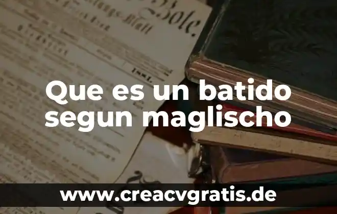 Según el examen de manejo que es una intersección 4 Que es un batido segun maglischo