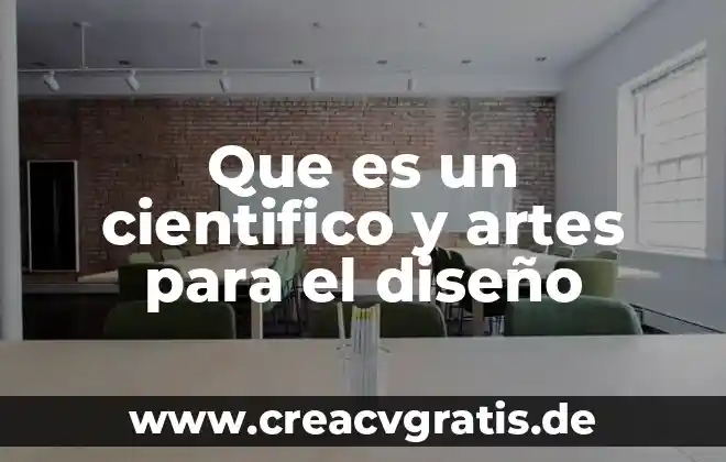 Qué es aparato científico significado 7 Que es un cientifico y artes para el diseño