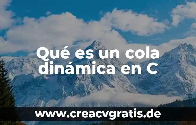 Que es cola de caballo planta medicinal 7 Qué es un cola dinámica en C
