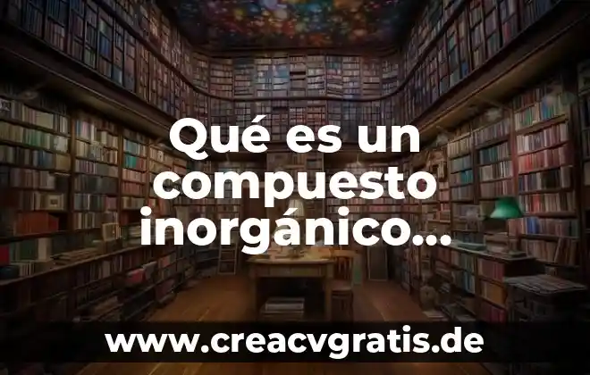 Que es el pulso musical definicion 5 Qué es un compuesto inorgánico definición