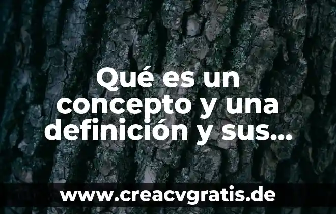 Qué es diplomático definición 5 Qué es un concepto y una definición y sus diferencias