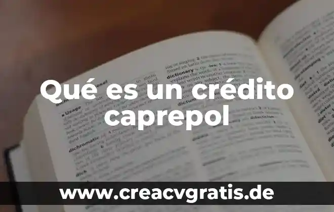 Qué es un crédito de INFONAVIT 3 Qué es un crédito caprepol