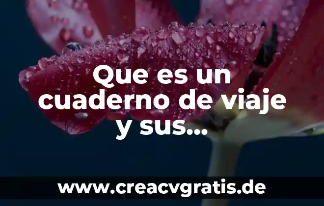 Que es el inegi de mexico 3 Que es un cuaderno de viaje y sus caracteristicas