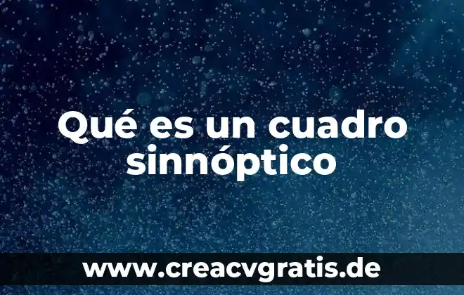 Que es un cuadro comparativo ppt 4 Qué es un cuadro sinnóptico
