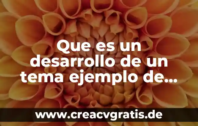 Que es la disciplina segun el mensaje a garcia 6 Que es un desarrollo de un tema ejemplo de educacion