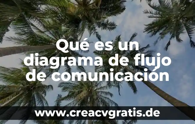 Que es un boceto de un proyecto industrial 4 Qué es un diagrama de flujo de comunicación