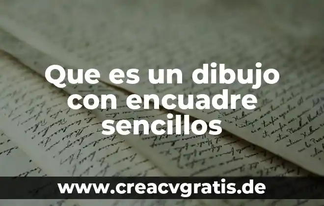 Que es muguet significado 4 Que es un dibujo con encuadre sencillos