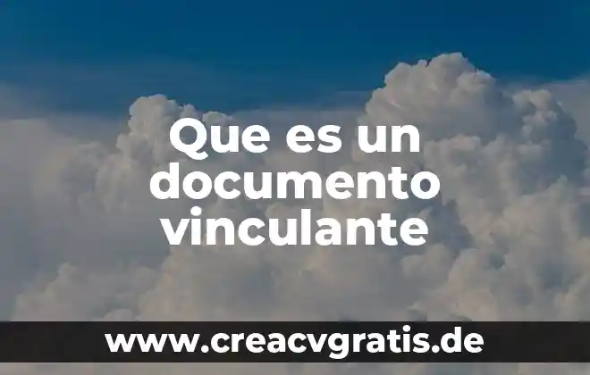 Que es un caracter seriado de un documento 8 Que es un documento vinculante