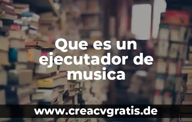 Que es un beat en la musica 5 Que es un ejecutador de musica