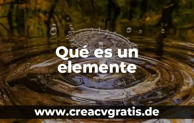 Que es herencia y tipos de herencias en c 4 Qué es un elemente