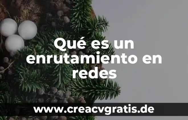 Qué es un cable utp en redes 4 Qué es un enrutamiento en redes