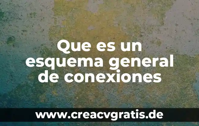 Que es un ecosistema general 3 Que es un esquema general de conexiones