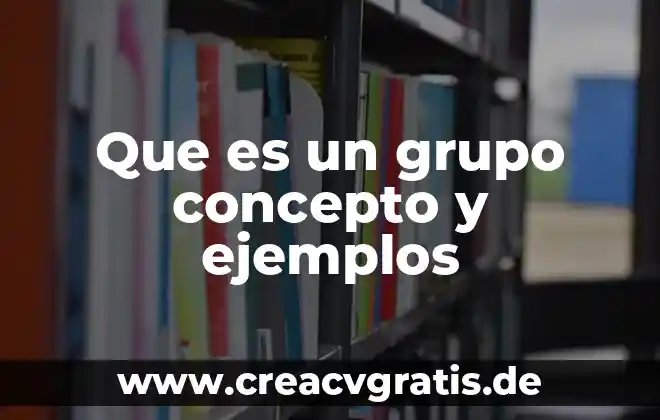 Qué es seudónimo y ejemplos 6 Que es un grupo concepto y ejemplos