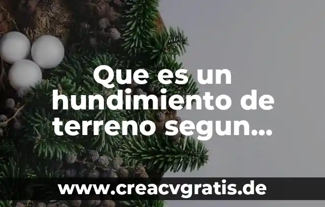 Que es calidad de servicio segun autores 7 Que es un hundimiento de terreno segun autores