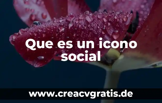 Qué es función social del conocimiento científico 8 Que es un icono social