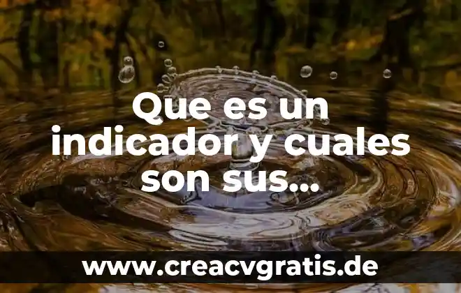 Que es una carga unitaria y cuales son sus tipos 8 Que es un indicador y cuales son sus caracteristicas