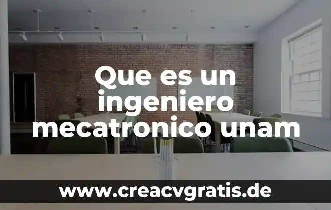 Que es un ingeniero industrial universidad 5 Que es un ingeniero mecatronico unam